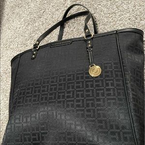 tommy hilfiger laptop bolsas leather